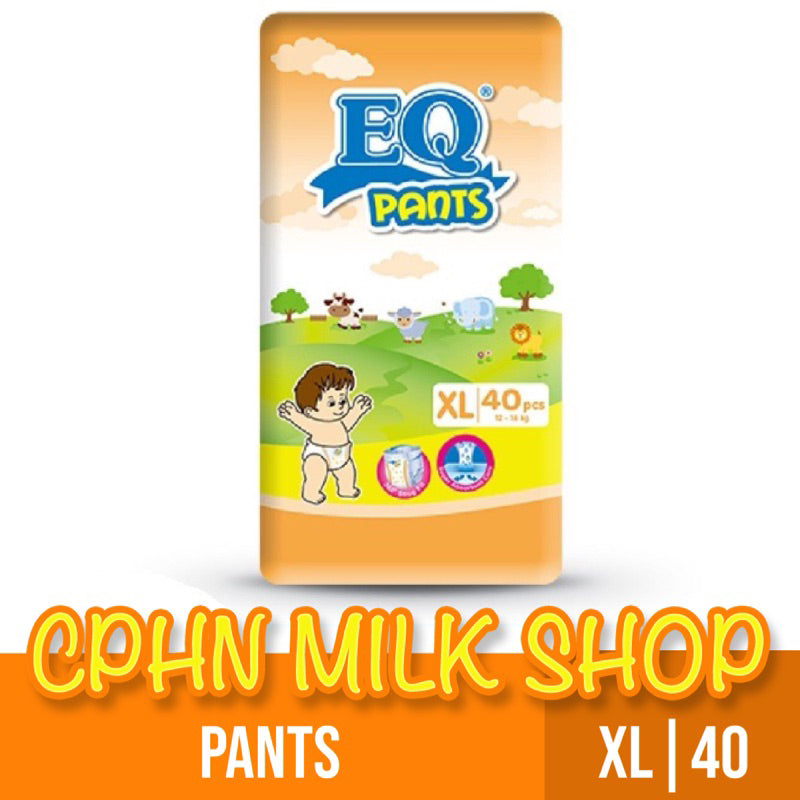 EQ Pants Baby Diapers Jumbo Pack XL 40