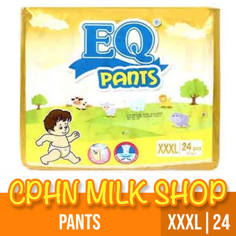 EQ Pants Baby Diapers Big Pack XXXL 24
