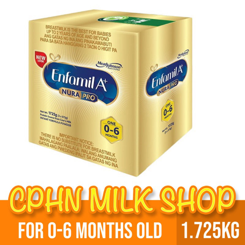 Enfamil A+ One NuraPro 1.725kg for 0-6 Months Old Infant Formula