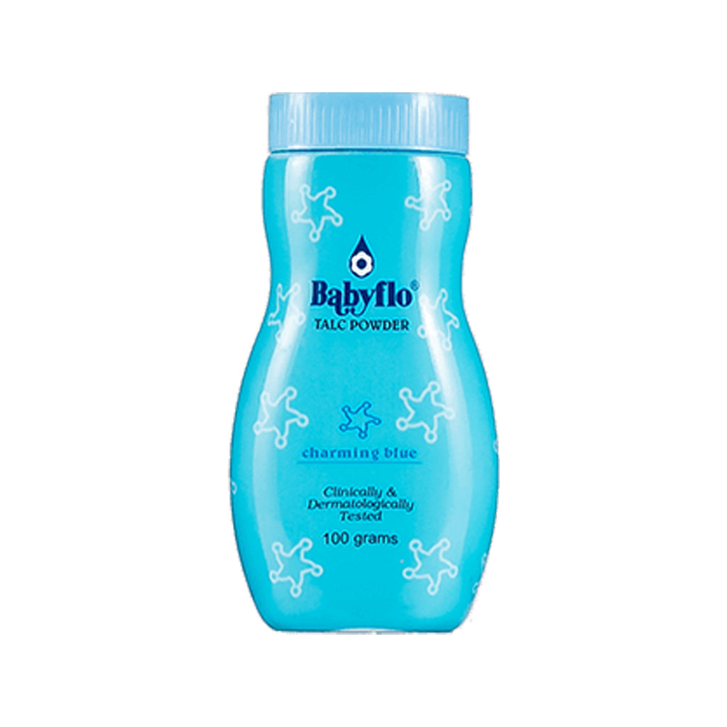 Babyflo Baby Powder Charming Blue 100g