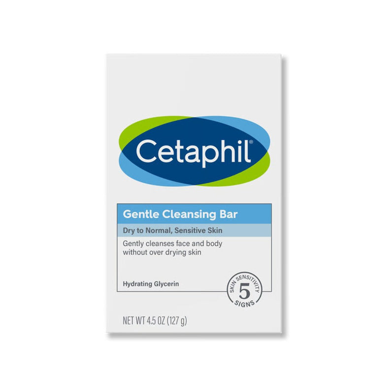 Cetaphil Gentle Cleansing Antibacterial Bar 127g - Body Bar Soap