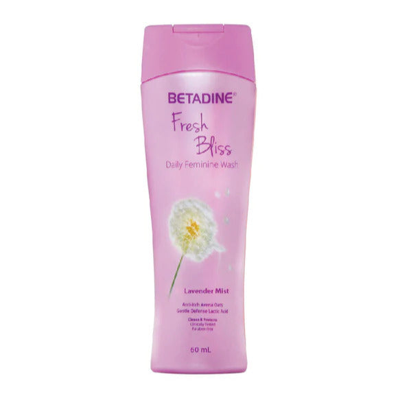 Betadine Fresh Bliss Lavender Mist Feminine Wash 60mL