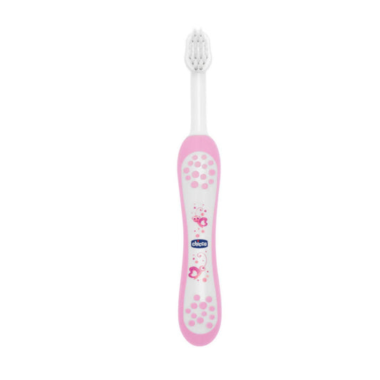 Chicco Baby Moments Toothbrush - Pink