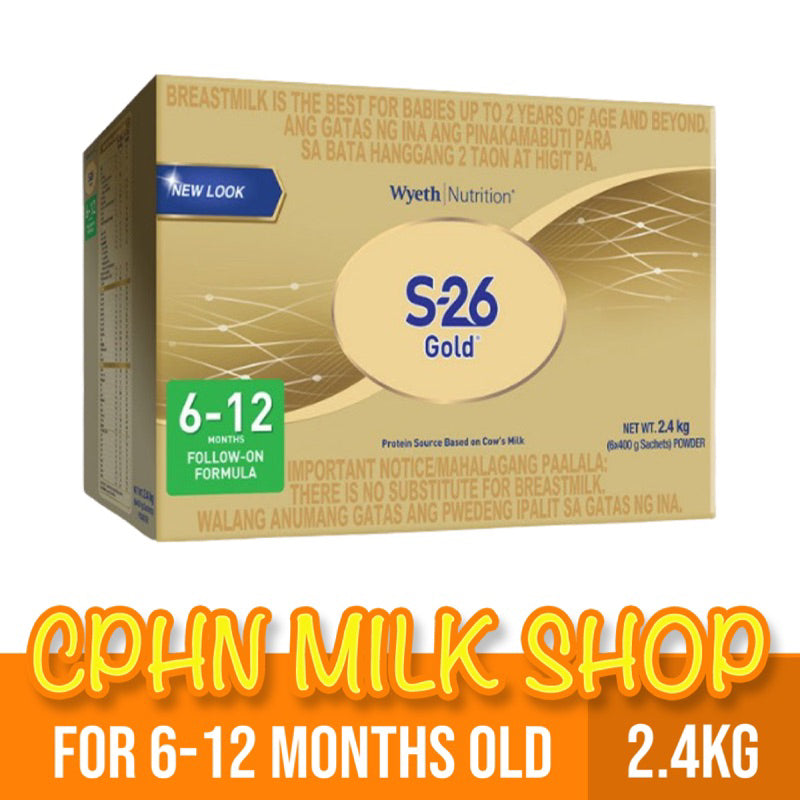 S-26 GOLD TWO 2.4kg for 6-12 Months Old Infant Formula