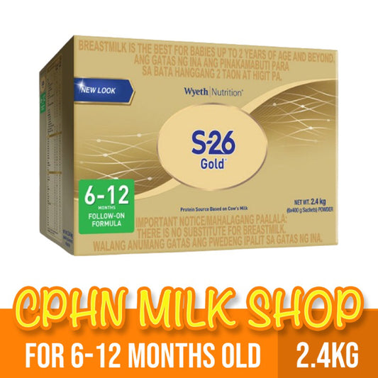 S-26 GOLD TWO 2.4kg for 6-12 Months Old Infant Formula