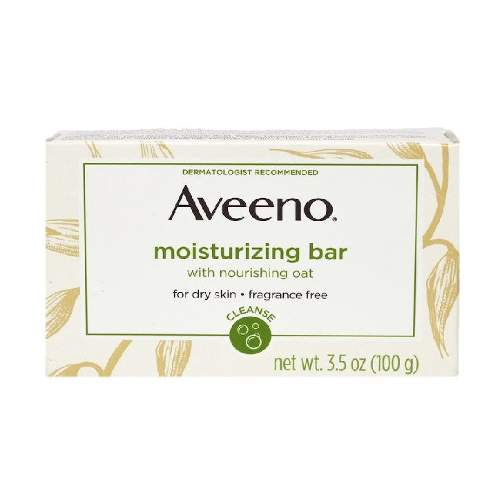 Aveeno with Nourishing Oat Moisturizing Bar Soap 100g