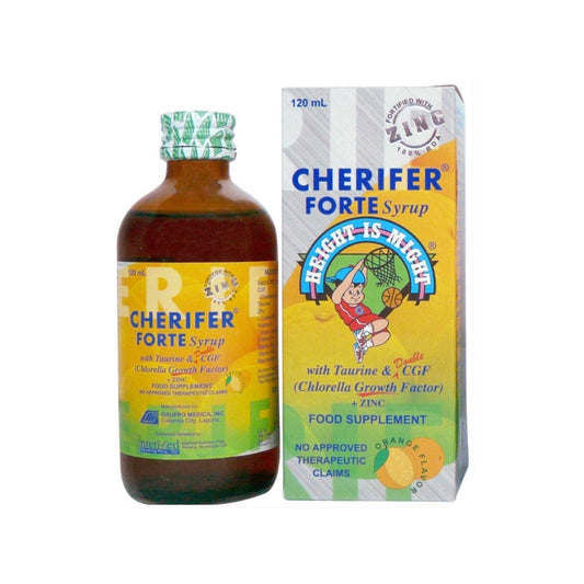 CHERIFER Forte Syrup with Zinc 120mL Syrup