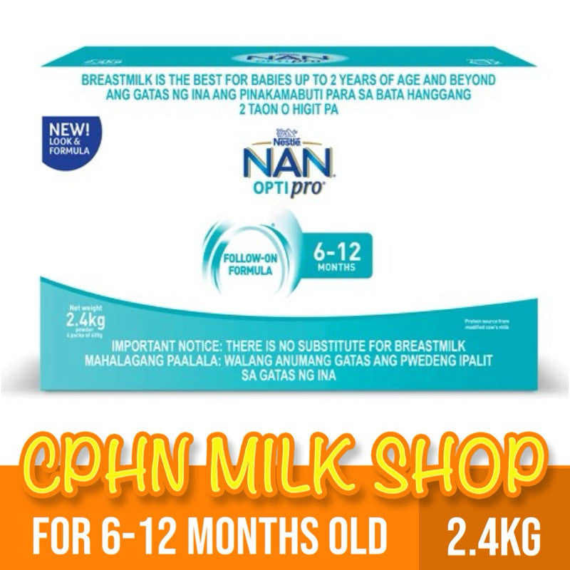 NAN OptiPro Two 2.4kg for 6-12 Months Old Infant Formula
