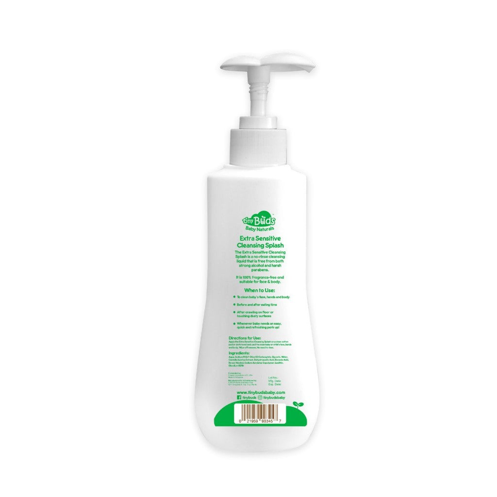 Tiny Buds Extra Sensitive Baby Cleansing Splash