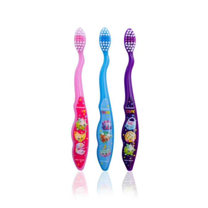 Brush Buddies Shopkins Toothbrush (3 Pack)