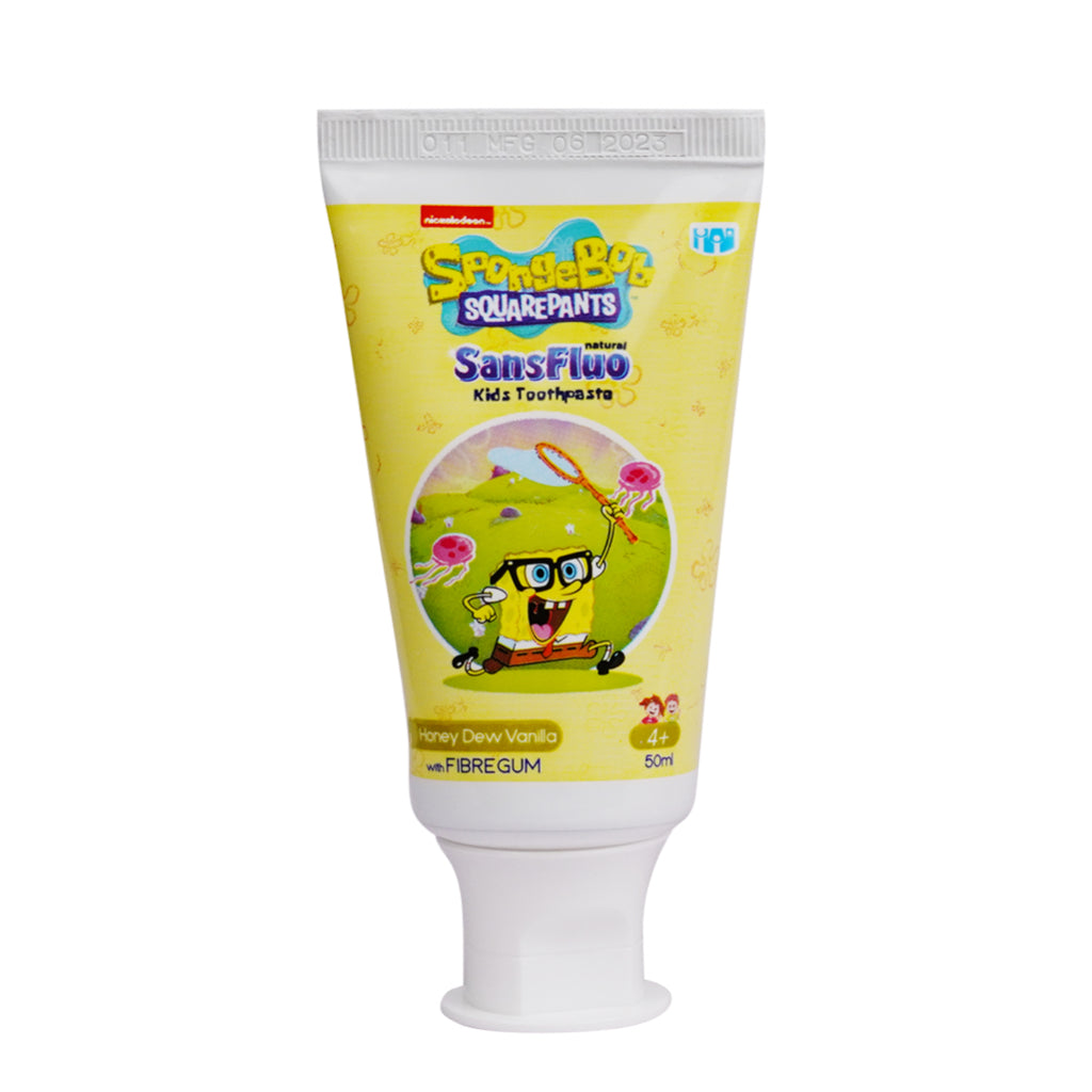 SansFluo Natural Kids Toothpaste Honey Dew Vanilla 50ml