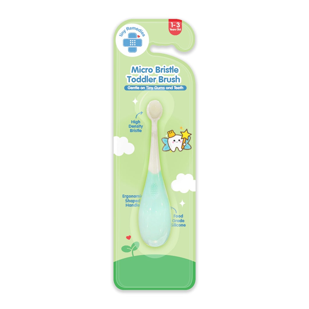 Tiny Buds Micro Bristle Toddler Brush FOR AGES 1-3YEARS OLD