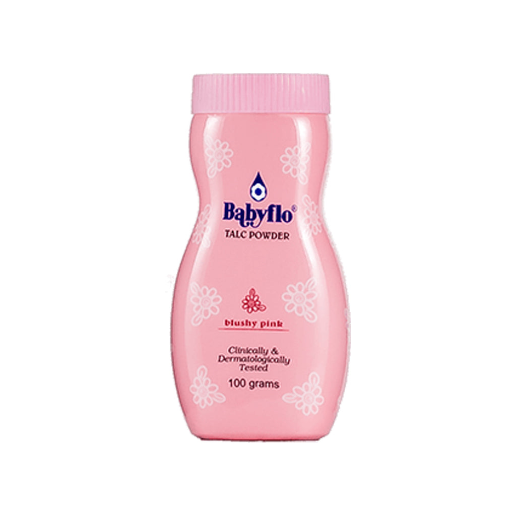 Babyflo Baby Powder Blushy Pink 100g