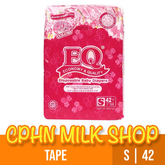 EQ Colors Tape Baby Diapers Big Pack Small 42