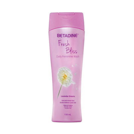 Betadine Fresh Bliss Lavender Mist Feminine Wash 150mL