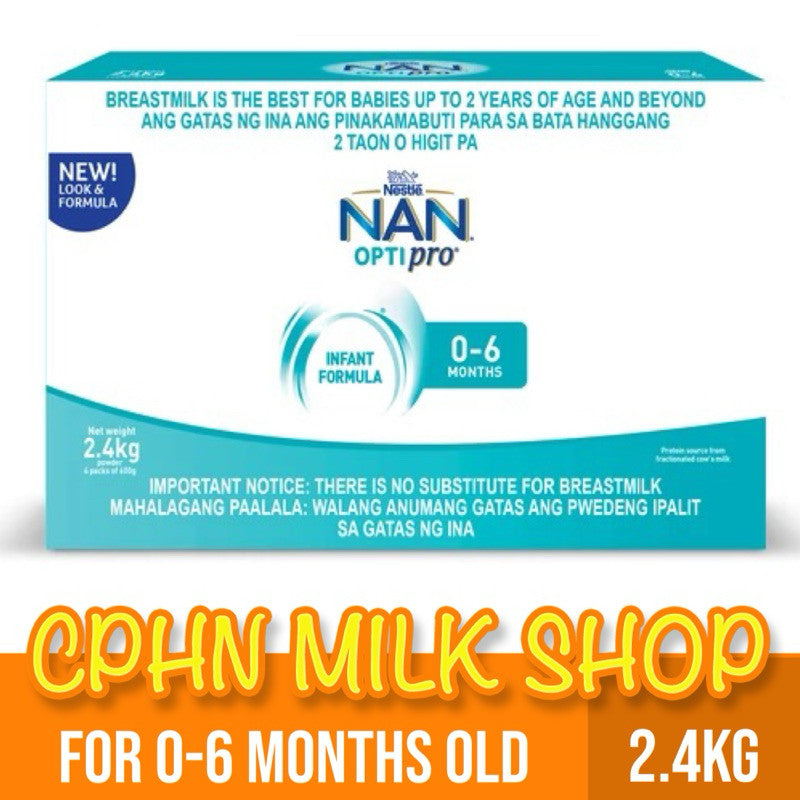 NAN OptiPro One 2.4kg for 0-6 Months Old Infant Formula