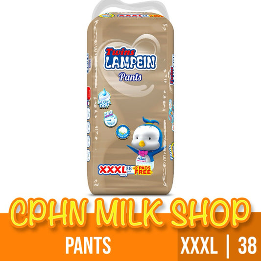 Twins Lampein Pants Baby Diapers XXXL 38