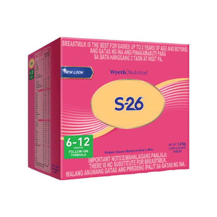 S-26® TWO 1.2kg for 6-12 Months Old Infant Formula