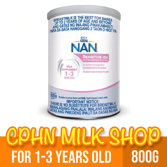 NAN Sensitive HW 800g for 1-3 Years Old Milk Supplement