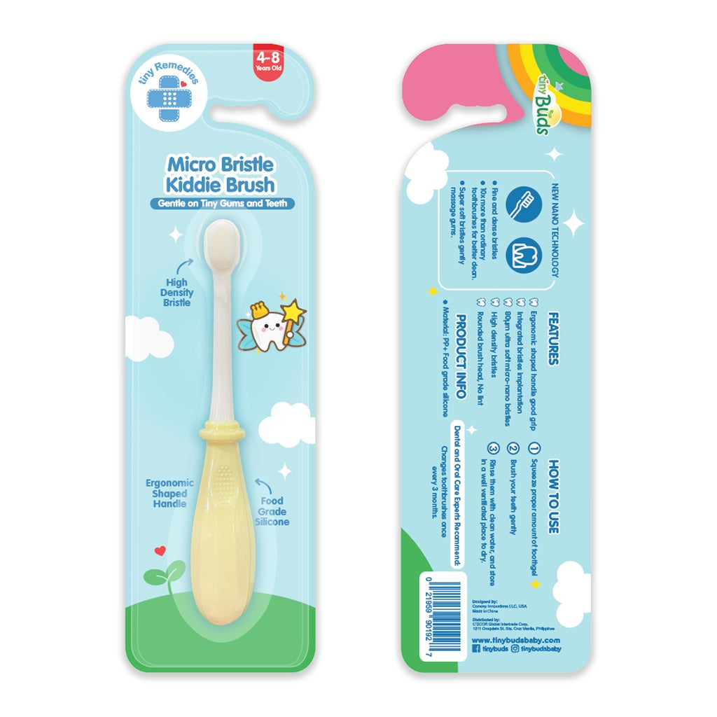 Tiny Buds Micro Bristle Kiddie Toothbrush (4-8YEARS OLD)