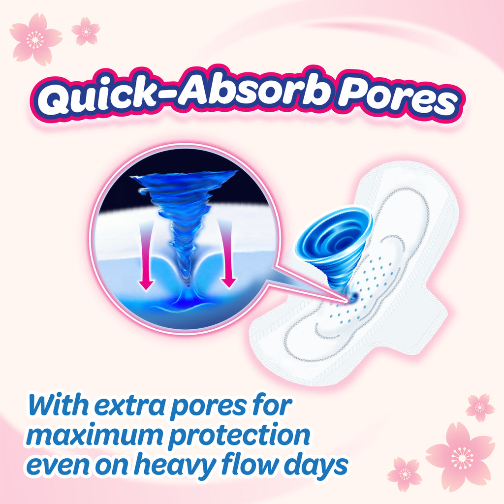 Sofy Sanitary Napkin Pure Fresh with Wings 23cm 9 Pads