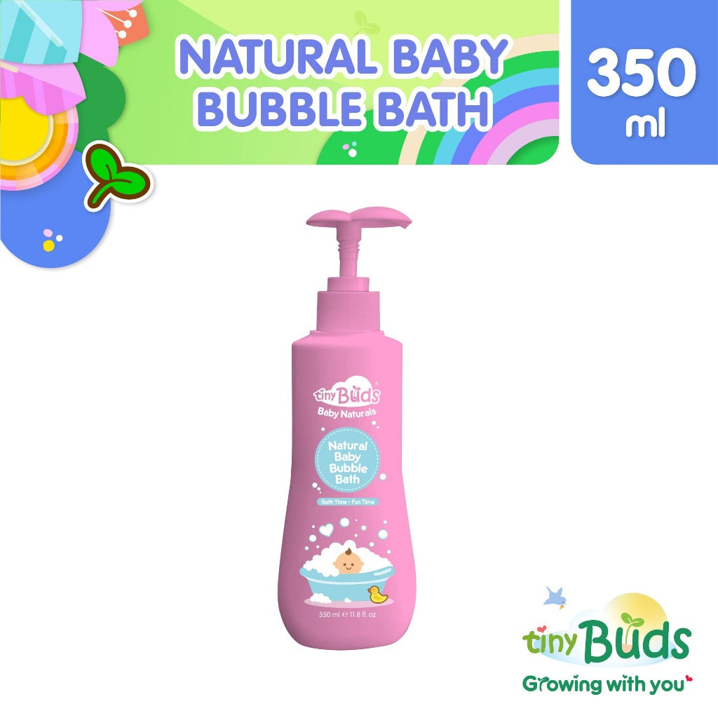 Tiny Buds Natural Baby Bubble Bath 350ML