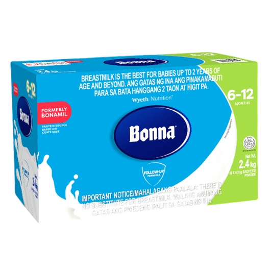 Bonna Infant Formula for 6 to 12 months 2.4kg (formerly Bonamil)