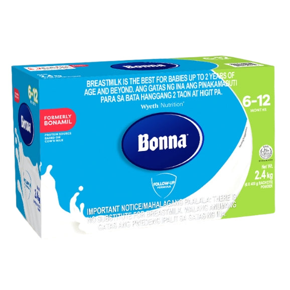 BONNA® 2.4kg for 6-12 Months Old Infant Formula (formerly BONAMIL)