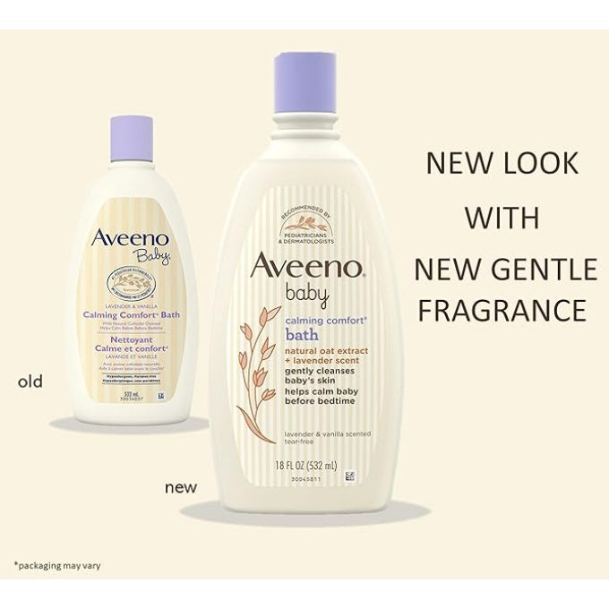 Aveeno Baby Calming Comfort Bath 532mL