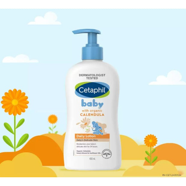 Cetaphil Baby Daily Lotion with Organic Calendula 400ml
