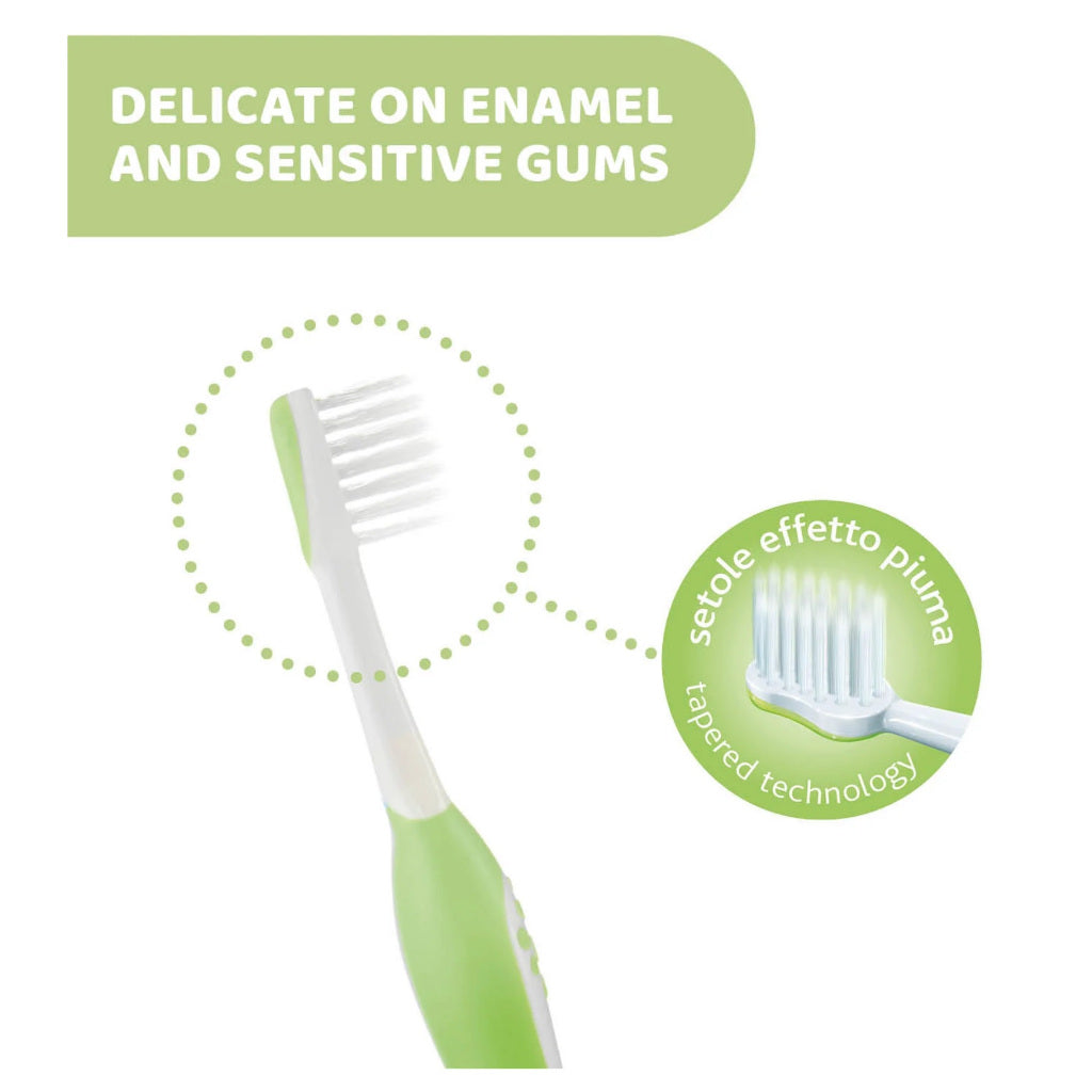 Chicco Baby Moments Toothbrush - GREEN