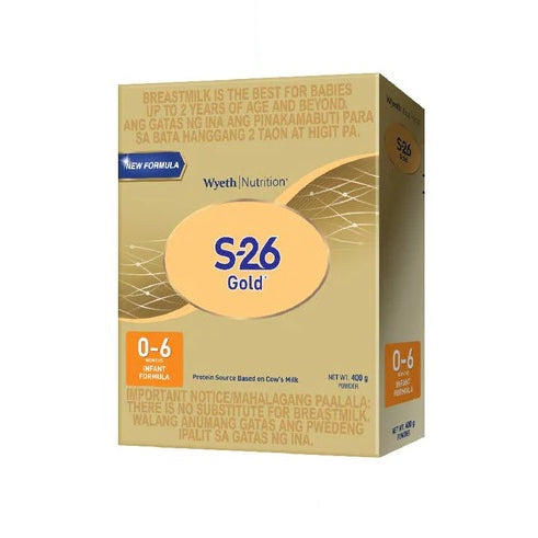 S-26 GOLD® ONE 400g for 0-6 Months Old Infant Formula