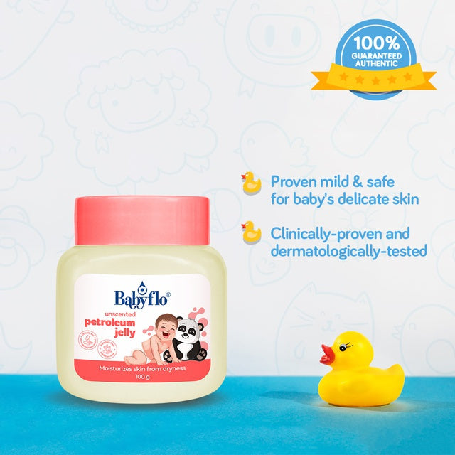 Babyflo Petroleum Jelly Unscented 50g