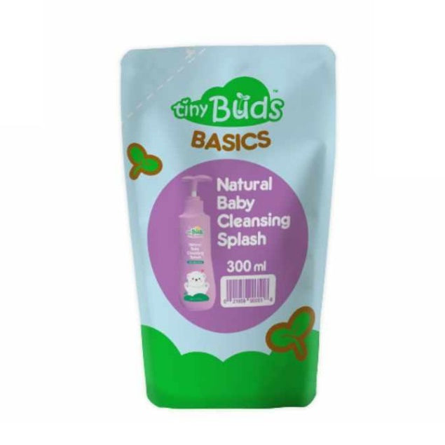 Tiny Buds Natural Baby Cleansing Splash 300ml Refill