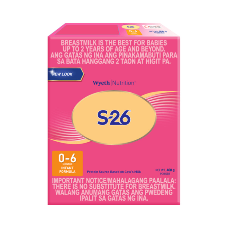 S-26® ONE 400g for 0-6 Months Old Infant Formula