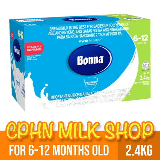 BONNA 2.4kg for 6-12 Months Old Infant Formula (formerly BONAMIL)