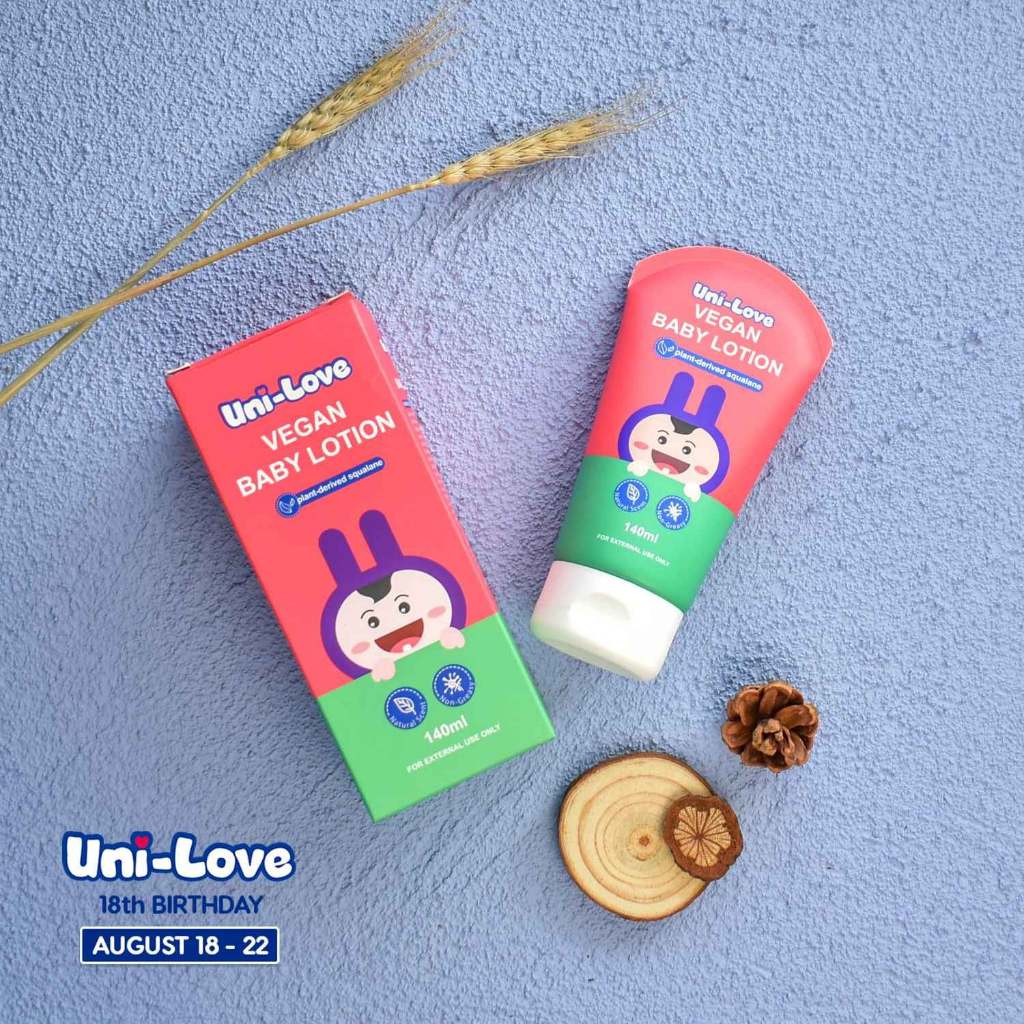 UniLove Vegan Baby Lotion 140ml