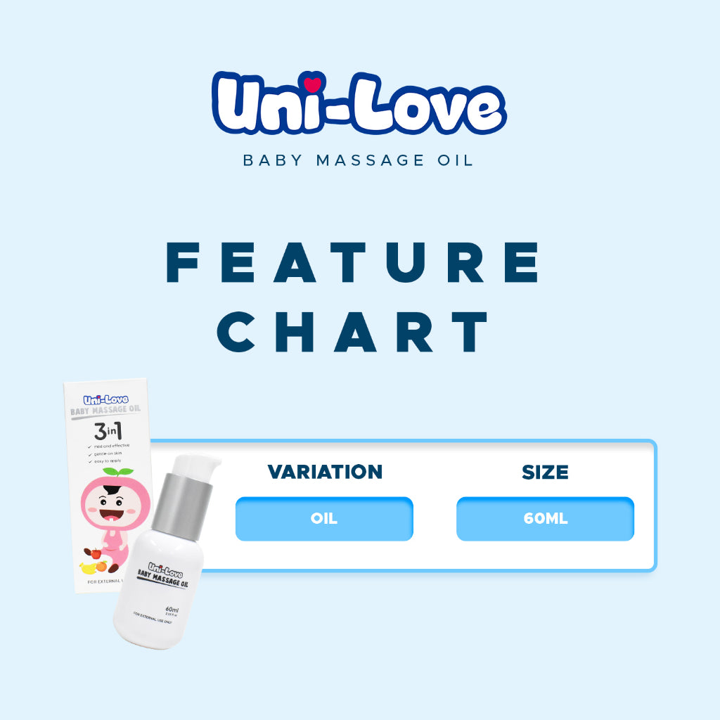 UniLove Baby Massage Oil 60ml