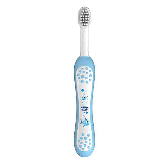 Chicco Baby Moments Toothbrush - Light Blue