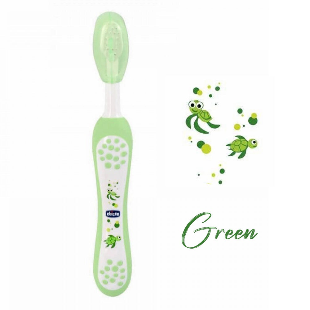 Chicco Baby Moments Toothbrush - GREEN