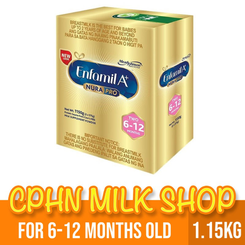 Enfamil A+ Two NuraPro 1.15kg for 6-12 Months Old Infant Formula