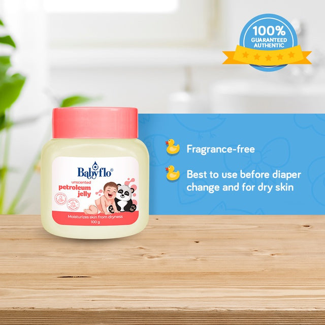 Babyflo Petroleum Jelly Unscented 25g