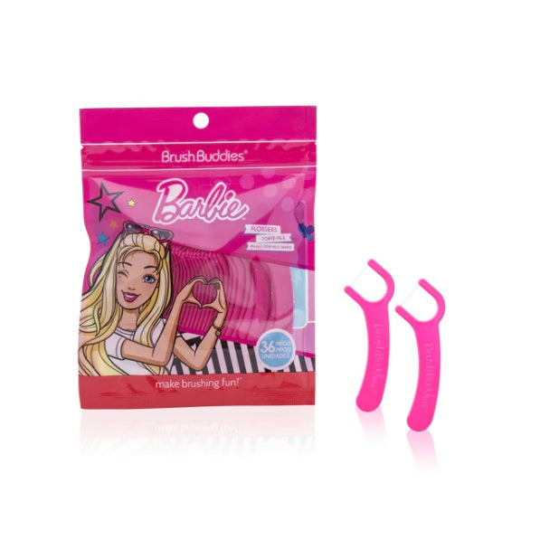 Brush Buddies Barbie Flossers