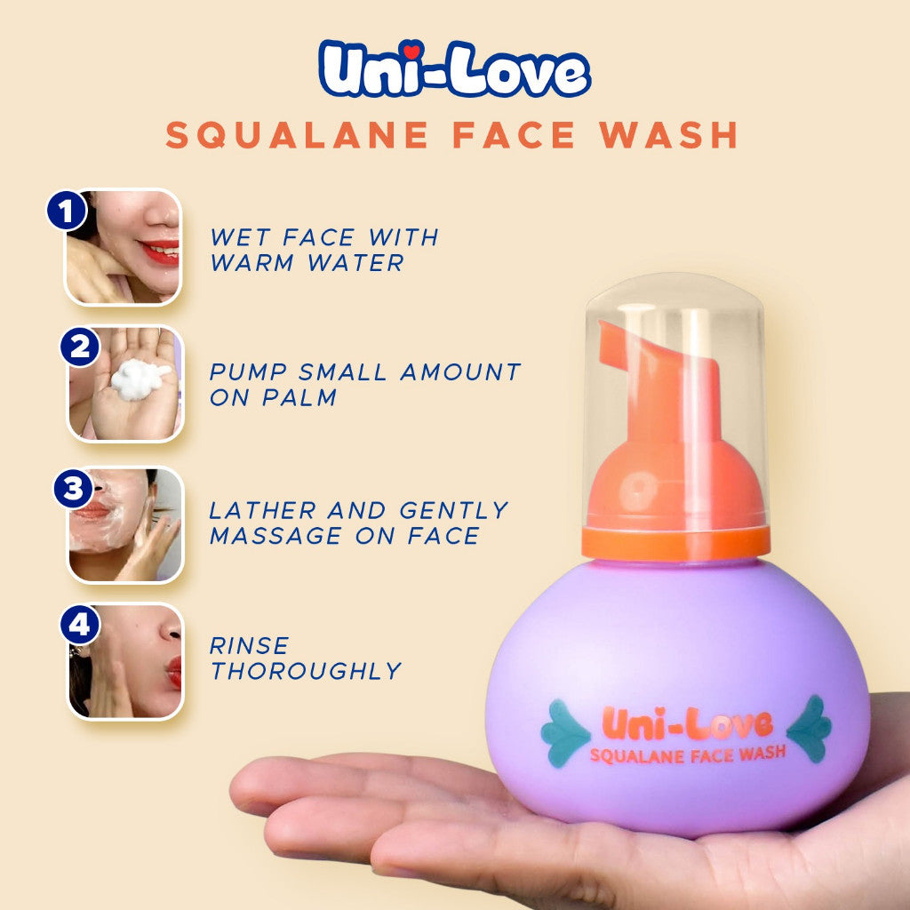 Uni-Love Squalane Face Wash 100ml