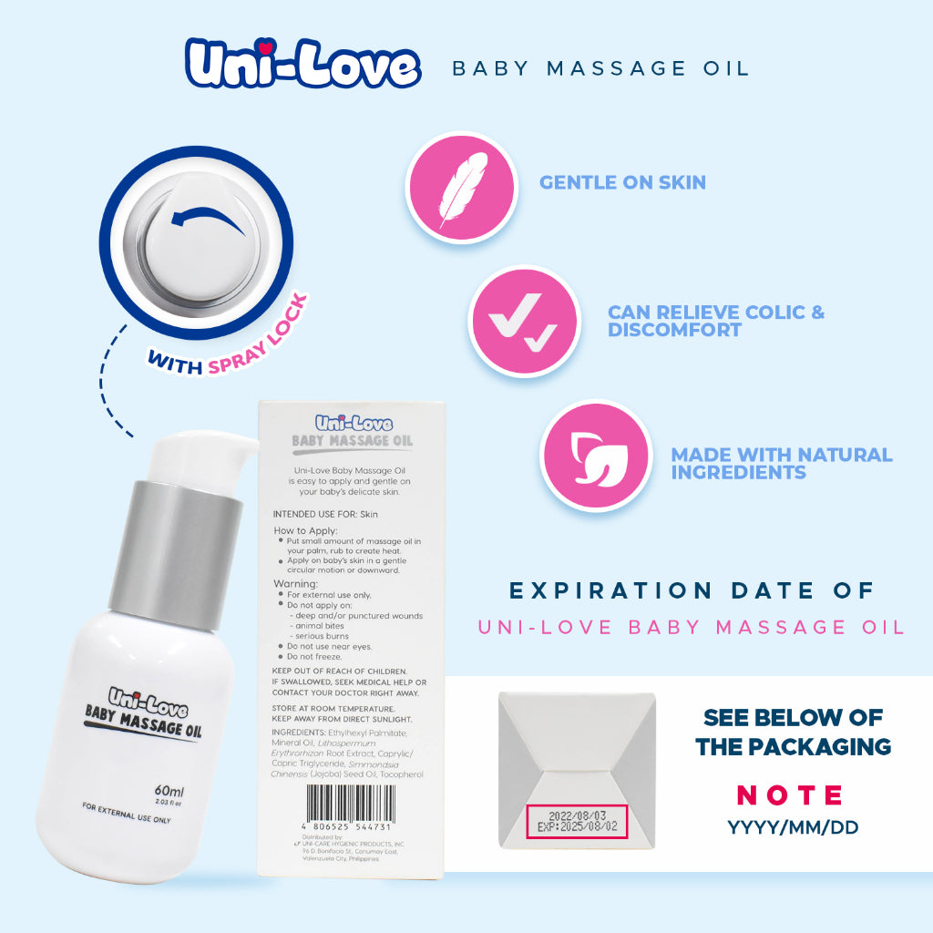 UniLove Baby Massage Oil 60ml