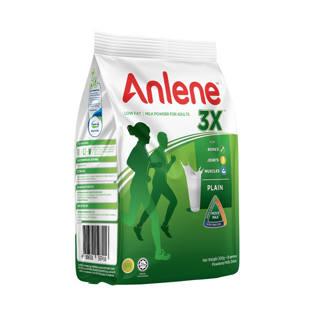 Anlene 3X Plain 300g Milk Powder For Adults