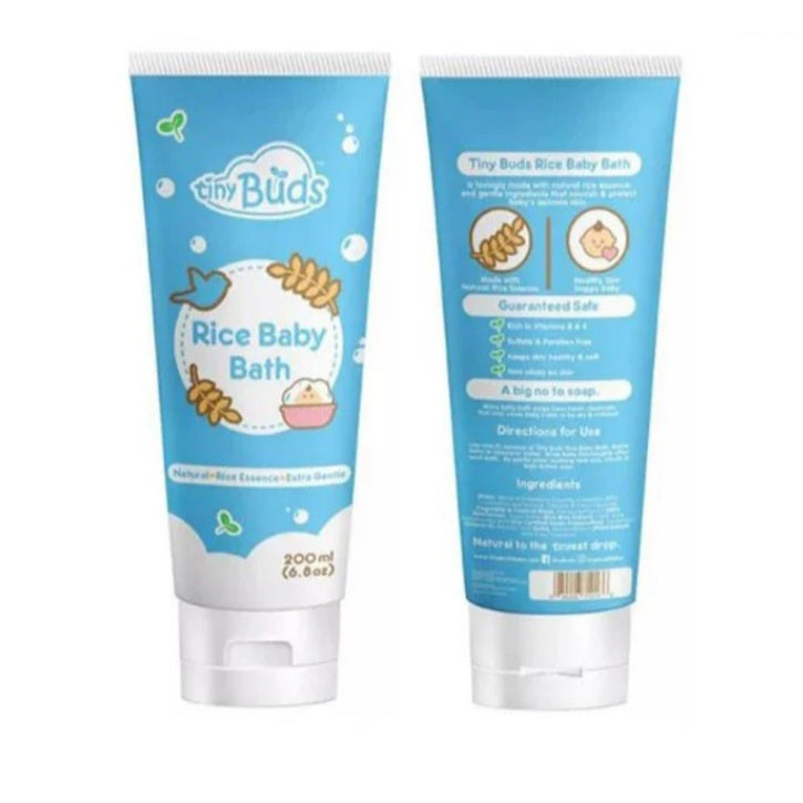 Tiny Buds Natural Rice Baby Bath 200ML