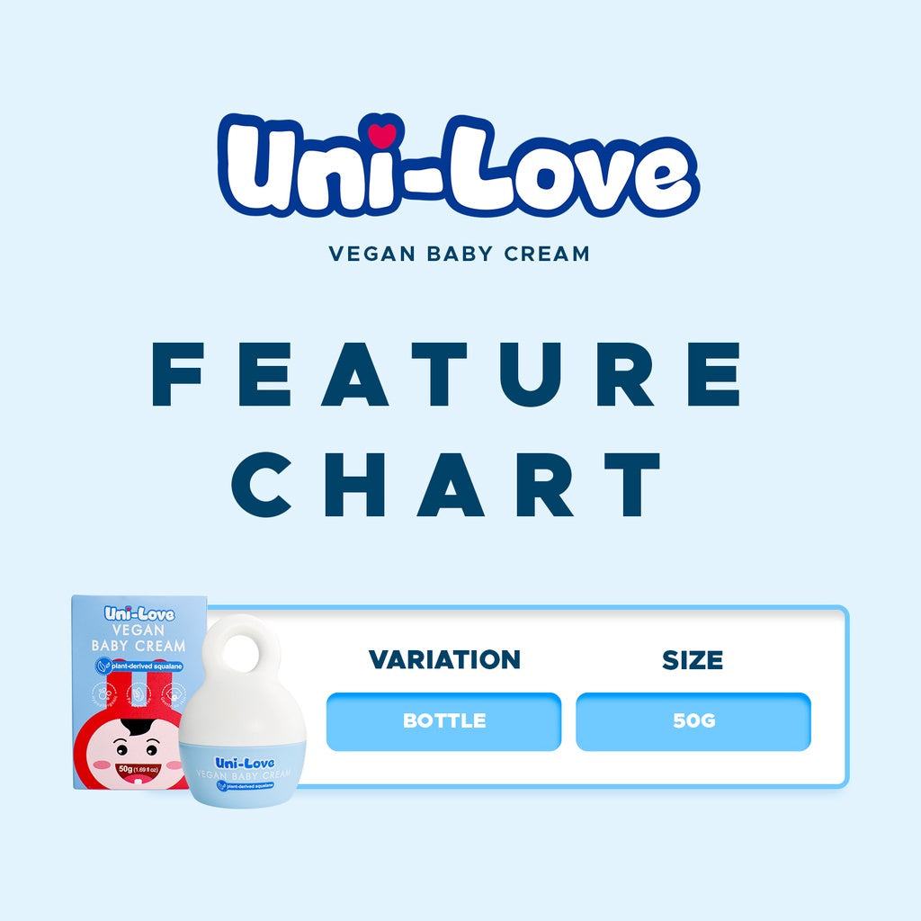 UniLove Vegan Baby Cream 50g