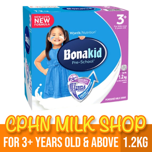 BONAKID PRE-SCHOOL 3+ 1.2kg for Children Over 3 Years Old