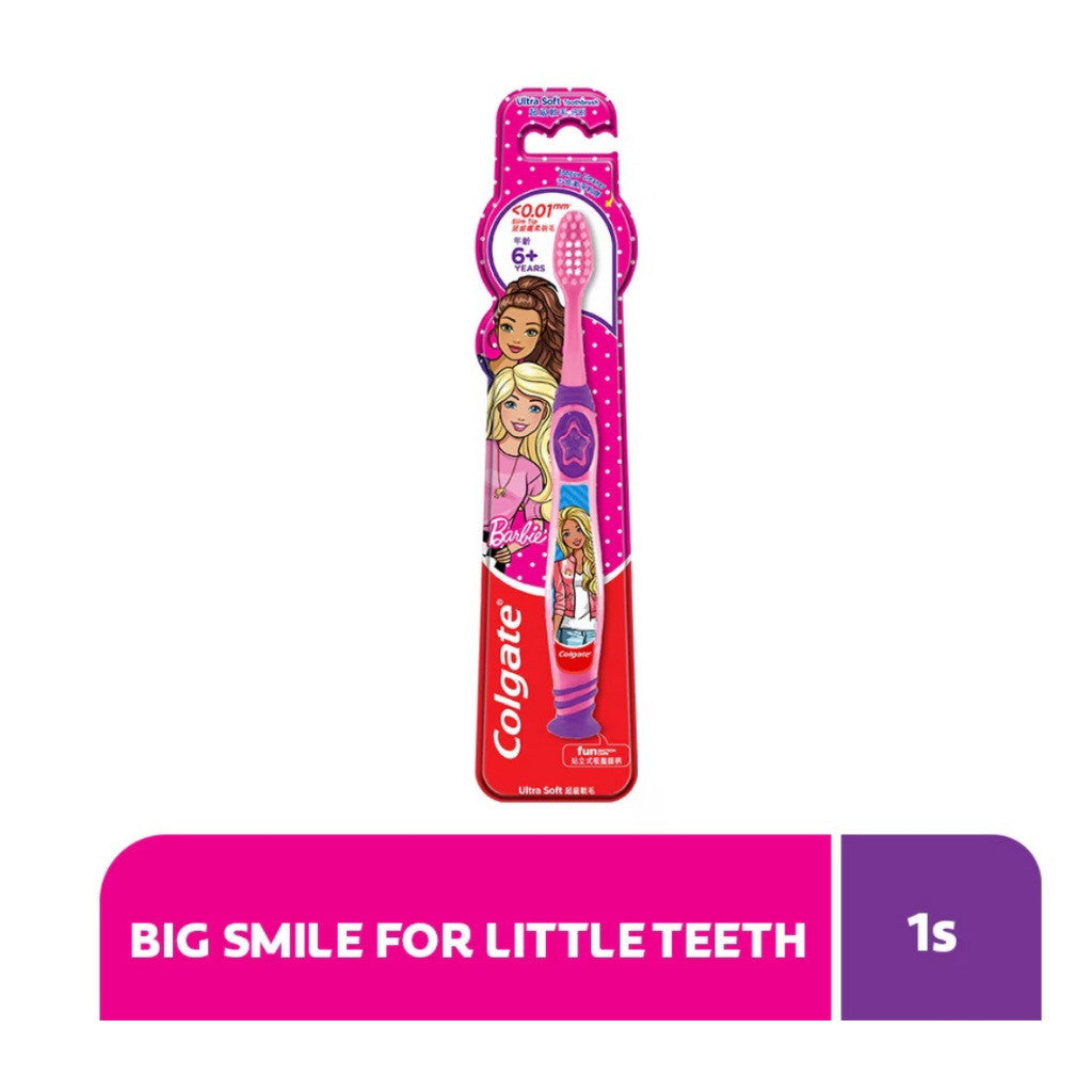 Colgate Kids Toothbrush Barbie (Ultra Soft) - RANDOM DESIGN